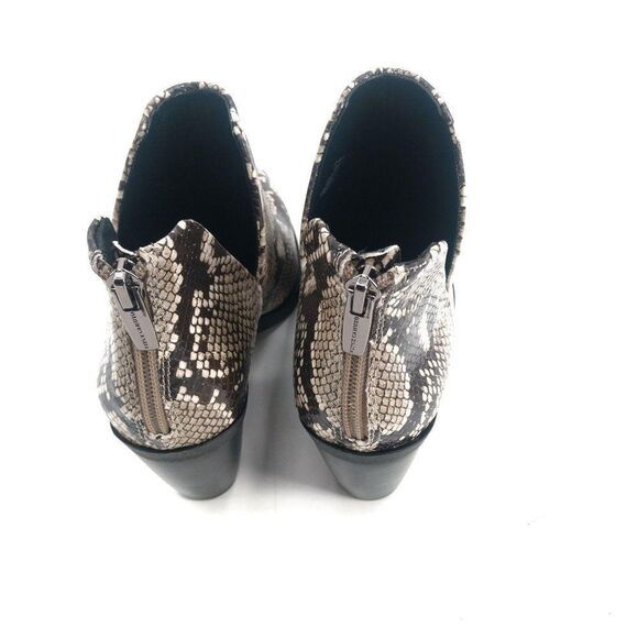 Vince Camuto Python Booties Leather Boots - Picture 4 of 7